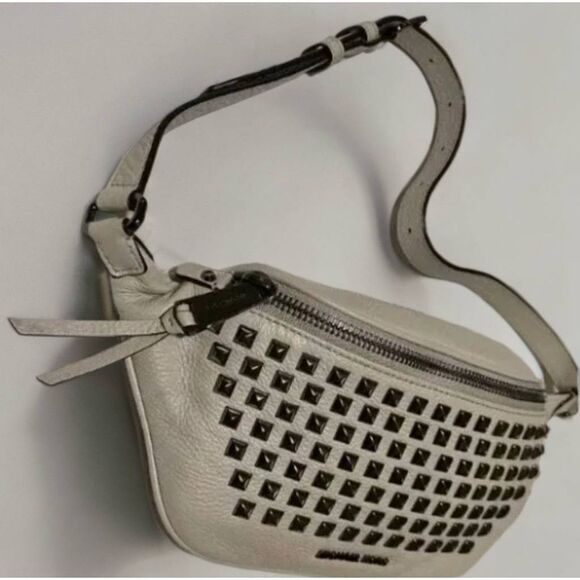 Michael Kors Handbags - Michael Kors Rhea Leather Studded Belt Bag Fanny Pack